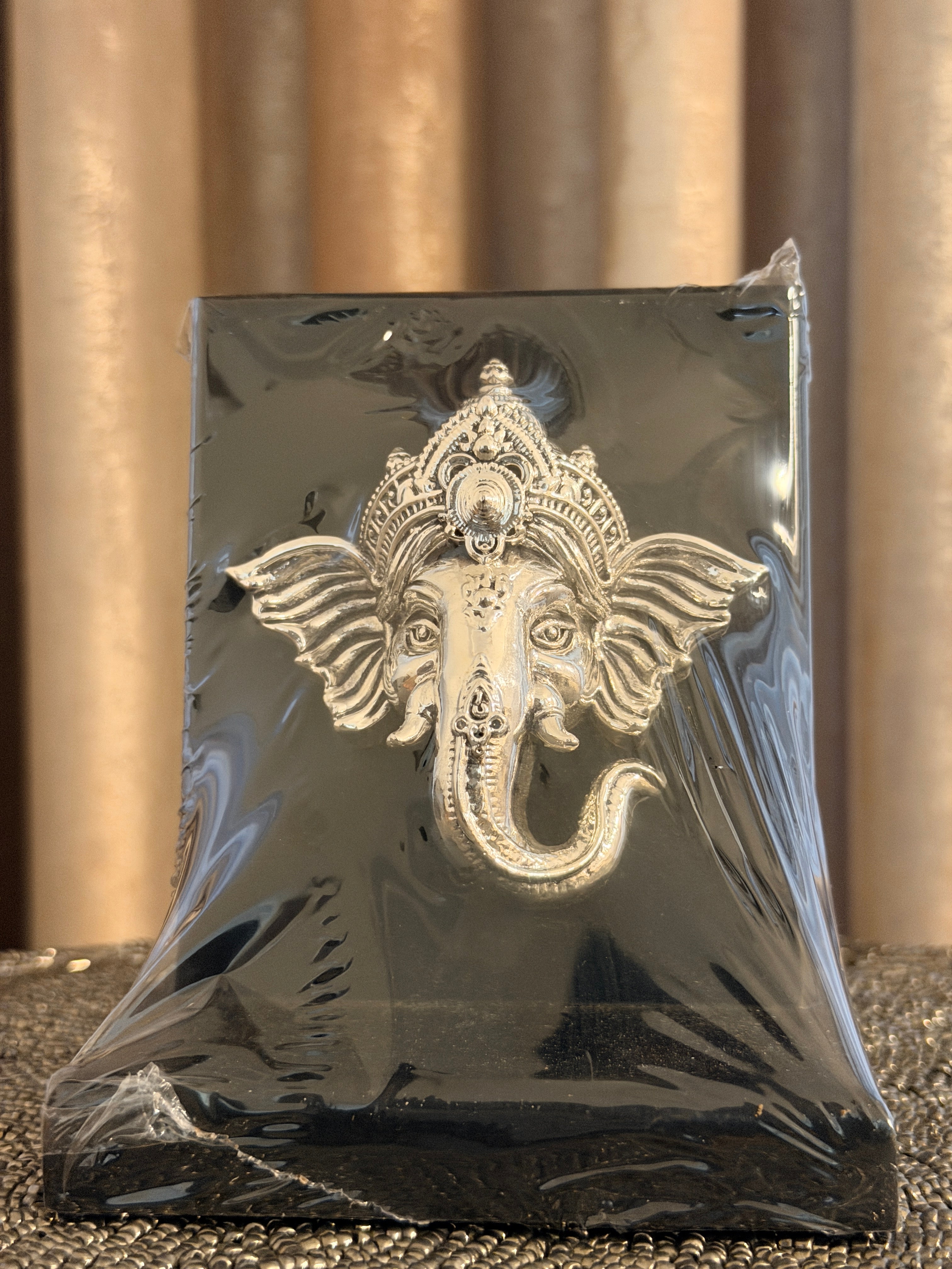 Silver Ganesha Face