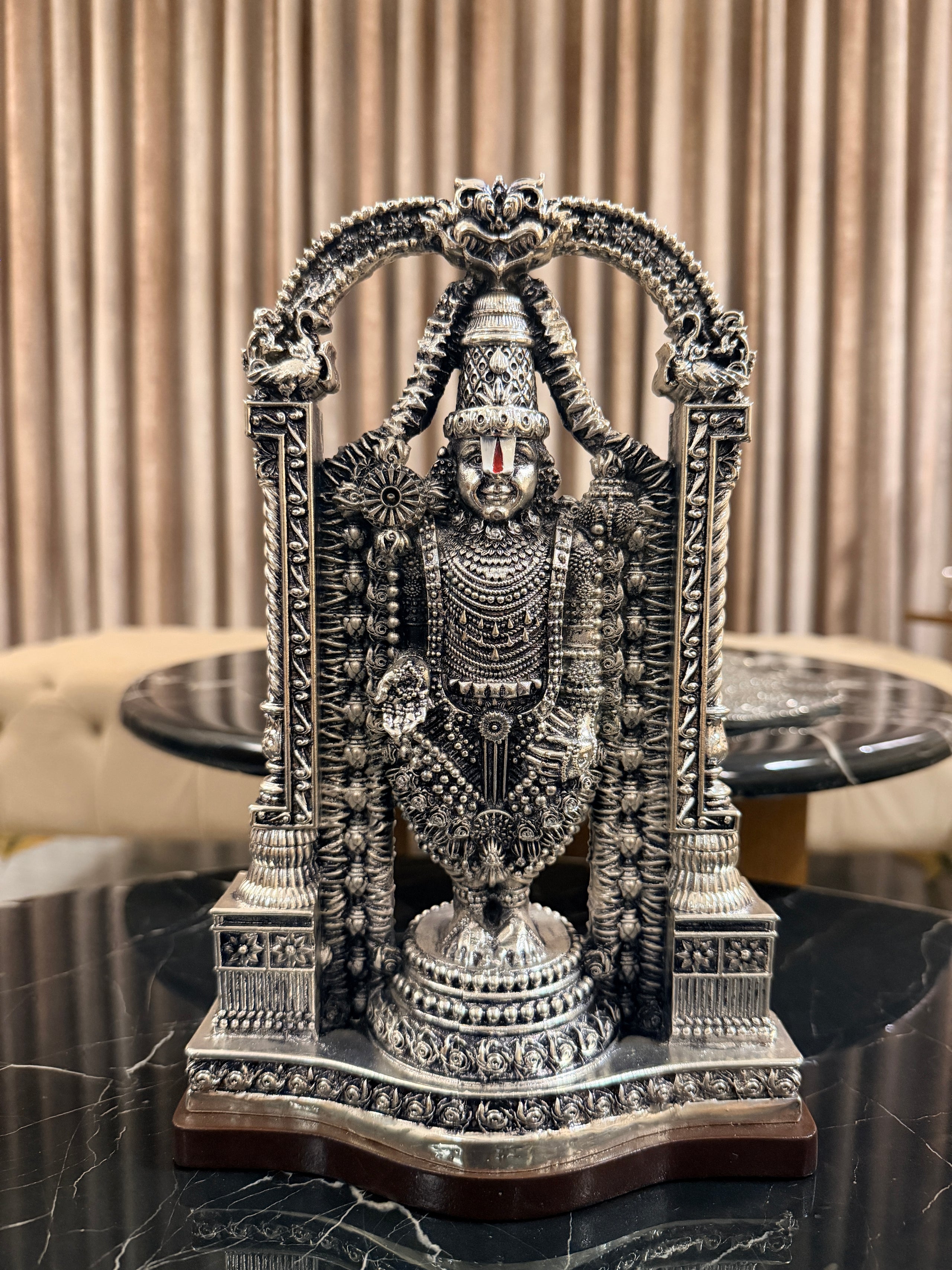Silver Tirupati Balaji Standing