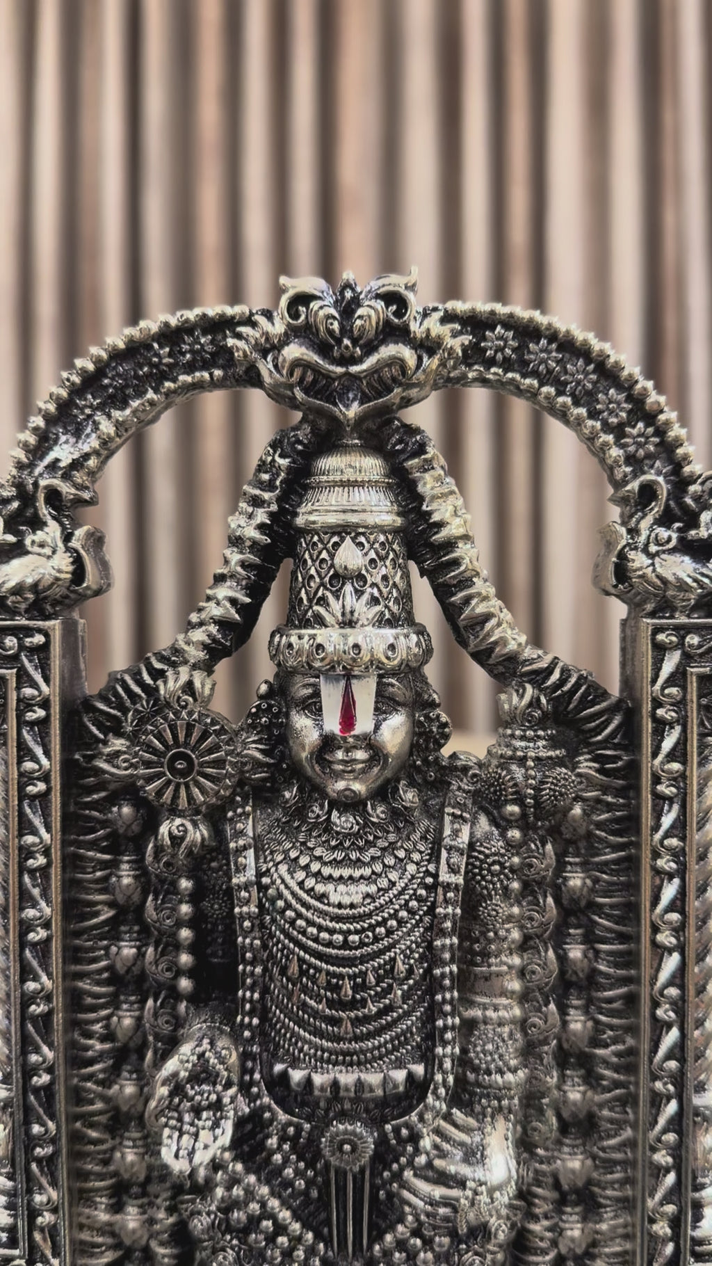 Silver Tirupati Balaji Standing