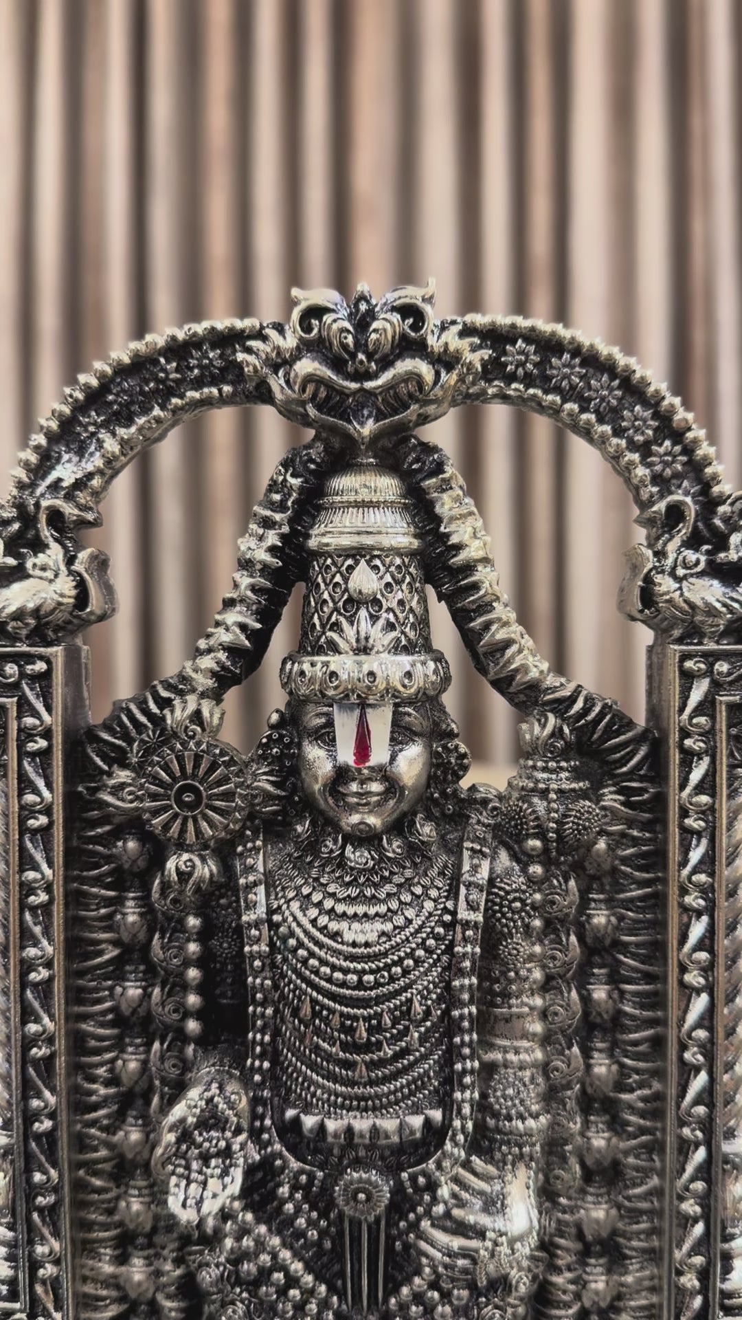 Silver Tirupati Balaji Standing